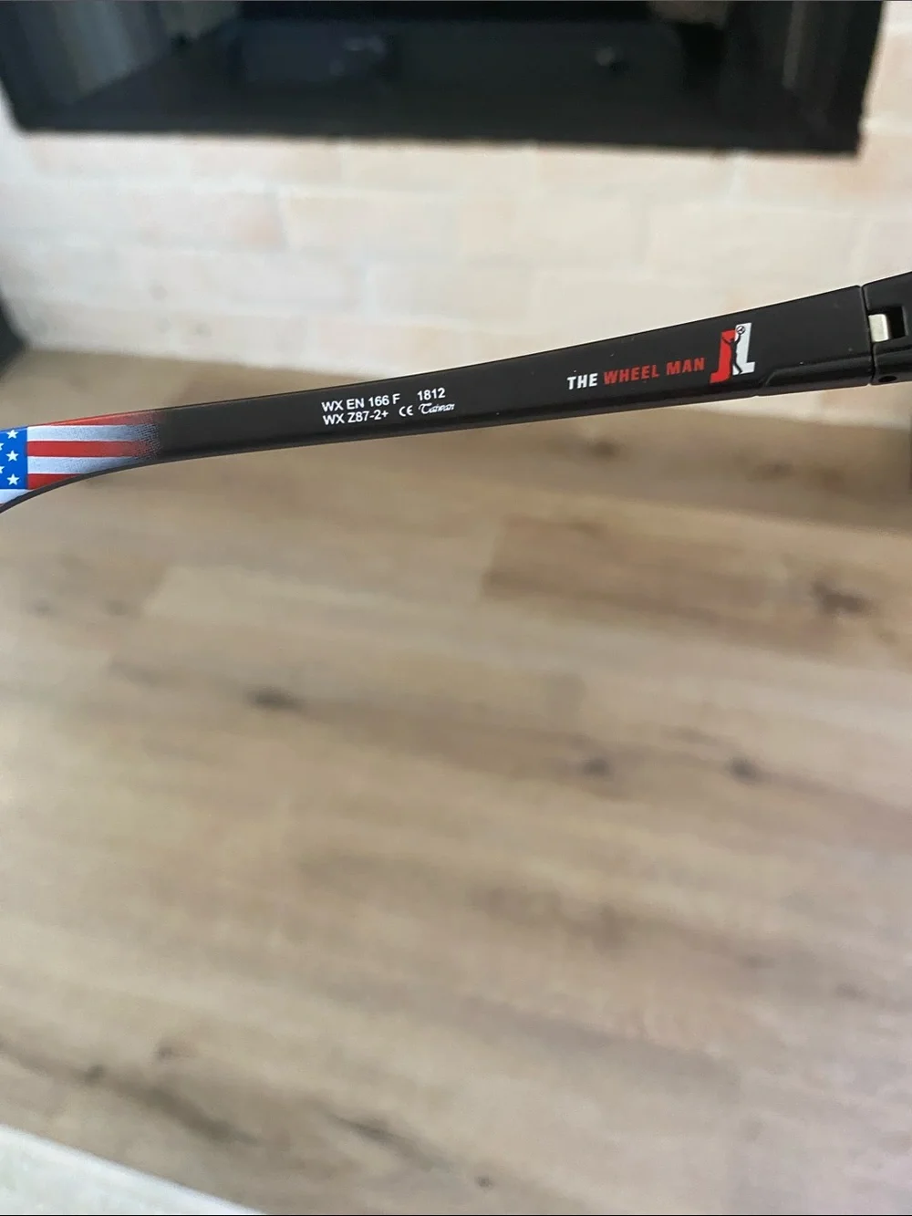 Wiley X Kingpin Black Wrap Sunglasses Joey Logano Signature Edition Rare 🏁